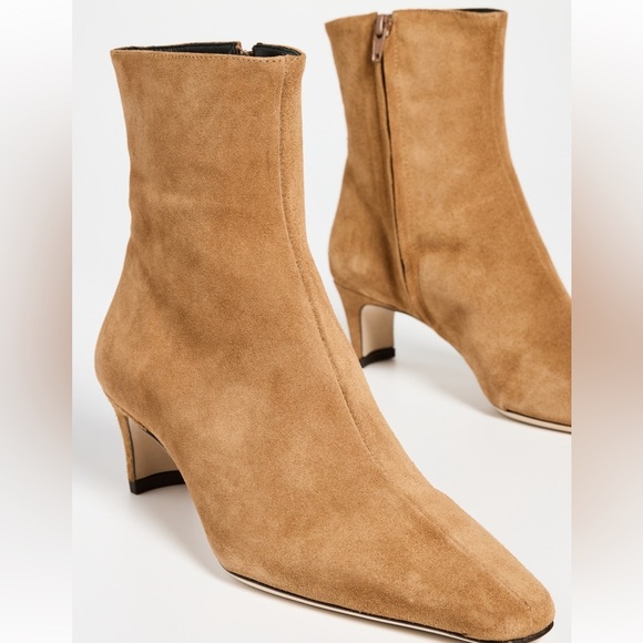 🦃NWOT STAUD Suede Wally Ankle Boots - Picture 3 of 10